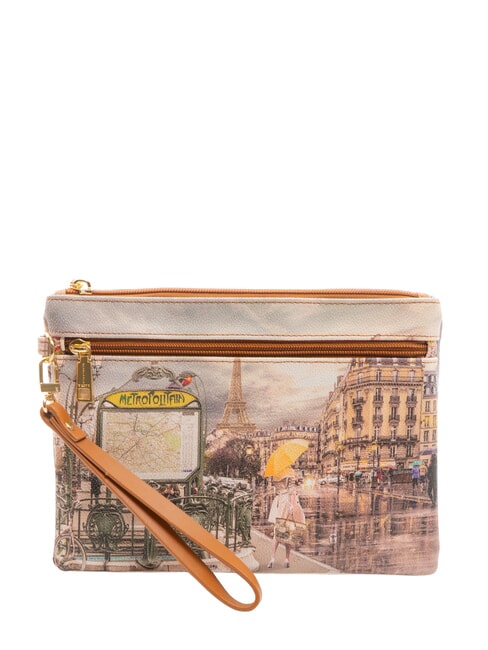 YNOT YESBAG Pochette moyenne avec revers Métro parisien - Sacs pour Femme