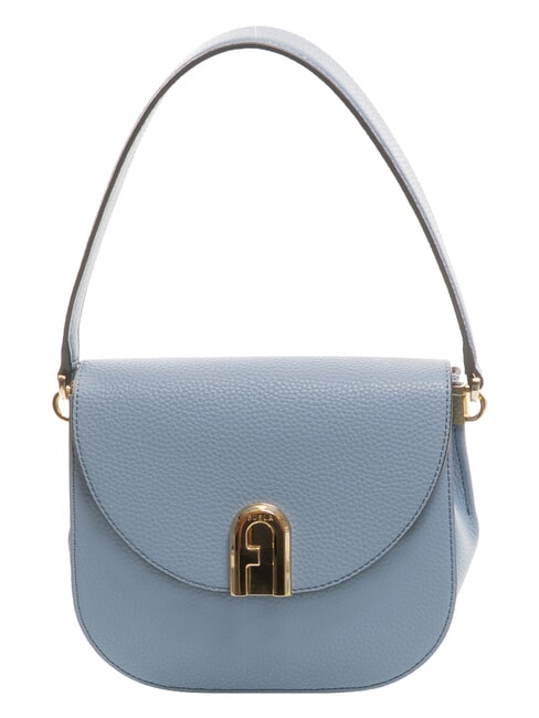 FURLA GARDENIA Mini sac bandoulière en cuir céleste - Sacs pour Femme