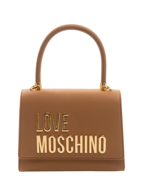 LOVE MOSCHINO BOLD LOVE Mini sac à main avec bandoulière chameau - Sacs pour Femme