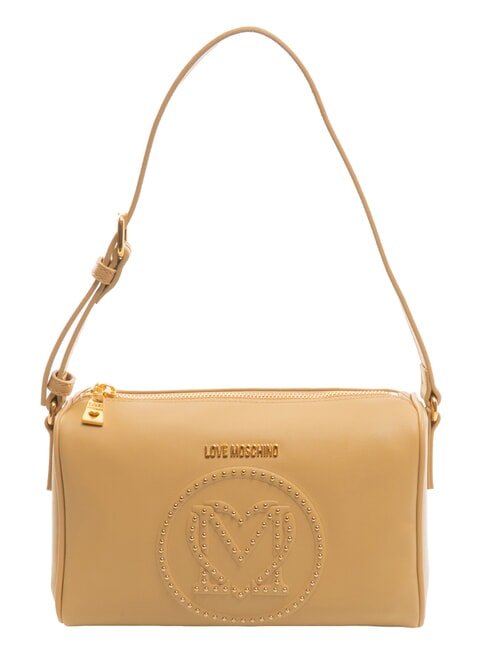 LOVE MOSCHINO LITTLE STUDS Sac à bandoulière avec clous sable - Sacs pour Femme