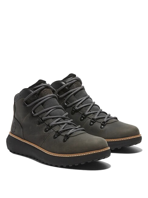 TIMBERLAND HUDSON ROAD Chaussures en cuir gris foncé pleine fleur - Chaussures Homme