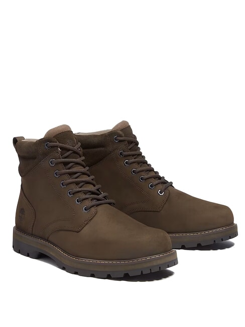 TIMBERLAND BRITTON ROAD Bottines en cuir imperméables nubuck marron foncé - Chaussures Homme