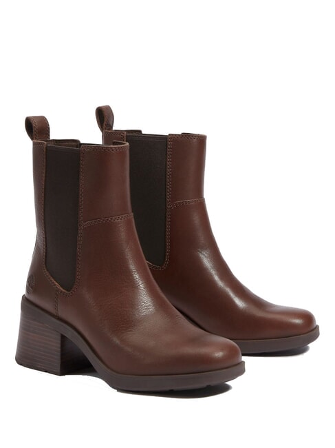 TIMBERLAND BELLEVAUX Bottines pleine fleur marron foncé - Chaussures Femme