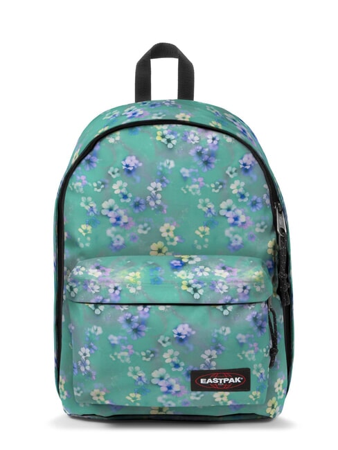 EASTPAK OUT OF OFFICE 13 "sac à dos pour ordinateur portable Flora fade aqua - Sacs à dos pour l'École & les Loisirs