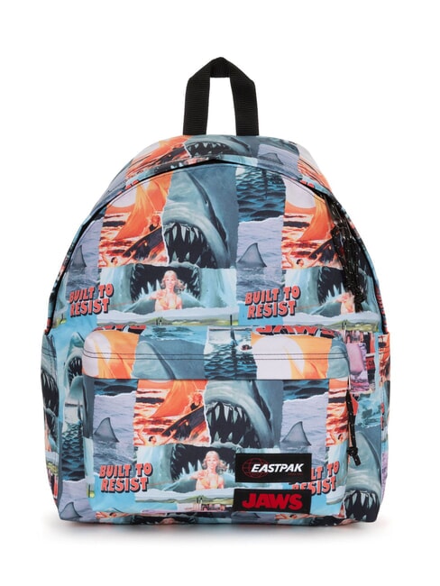 EASTPAK PADDED DAY PAK'R x JAWS Sac à dos pour ordinateur portable 14 pouces empreinte de mâchoires - Sacs à dos pour l'École & les Loisirs