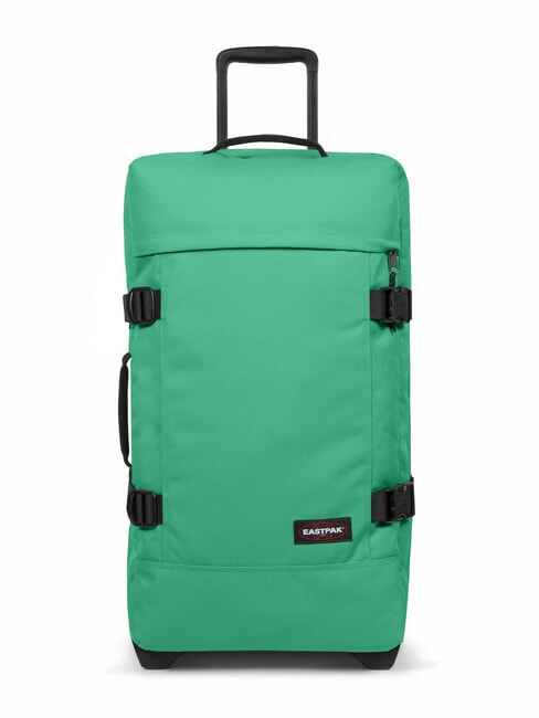 EASTPAK TRANVERZ M Chariot moyen vert gemme - Valises Semi-rigides