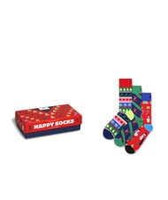 HAPPY SOCKS X-MAS SWEATER Coffret cadeau de 3 paires de chaussettes - Chaussettes pour hommes