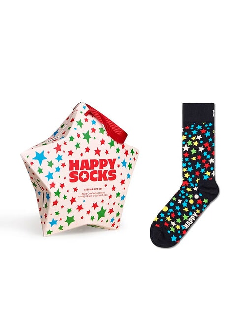 HAPPY SOCKS STELLAR Coffret cadeau de 1 paire de chaussettes blanc - Chaussettes Femme