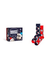HAPPY SOCKS HOLIDAY CAT&DOG Coffret cadeau de 2 paires de chaussettes - Chaussettes pour hommes