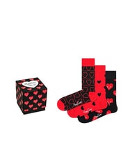 HAPPY SOCKS I LOVE YOU Coffret cadeau de 3 paires de chaussettes - Chaussettes Femme