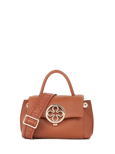 V73 FEDERICA Petit sac à main avec bandoulière cuir - Sacs pour Femme