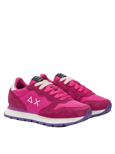 SUN68 ALLY SOLID  Baskets fuchsia foncé - Chaussures Femme