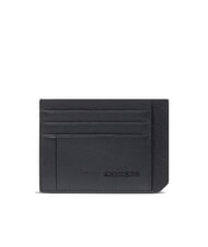 PIQUADRO W137 Porte-cartes de crédit plat en cuir - Portefeuilles Homme