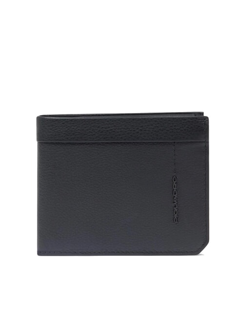 PIQUADRO RUSSEL Portefeuille en cuir Noir - Portefeuilles Homme