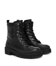 GUESS BADA2 Bottines en cuir NOIR - Chaussures Femme - 1