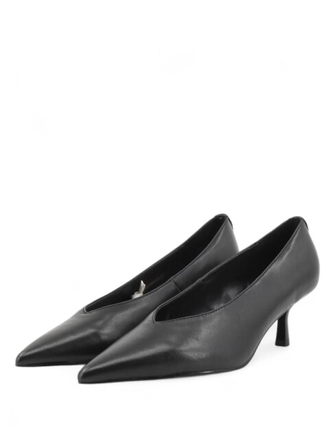 GUESS YATTCH Décolleté en cuir NOIR - Chaussures Femme