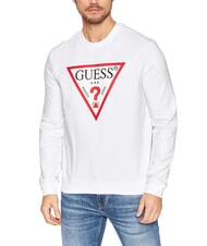 GUESS AUDLEY Sweat logo triangle - Pulls molletonn&eacute;s