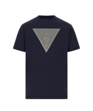 GUESS TRIANGLE LOGO T-shirt &agrave; manches courtes coupe r&eacute;guli&egrave;re - T-shirt