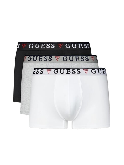 GUESS BRIAN HERO 3 paires de boxers bl / wh / co - Slip homme