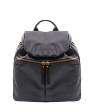 BORBONESE FLEXOS ZIP Sac &agrave; dos Noir - Sacs pour Femme - 1