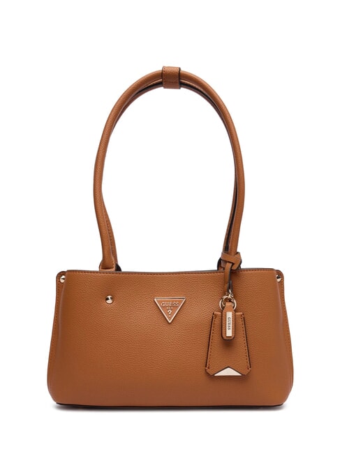 GUESS MERIDIAN 2 Sac à bandoulière COGNAC - Sacs pour Femme