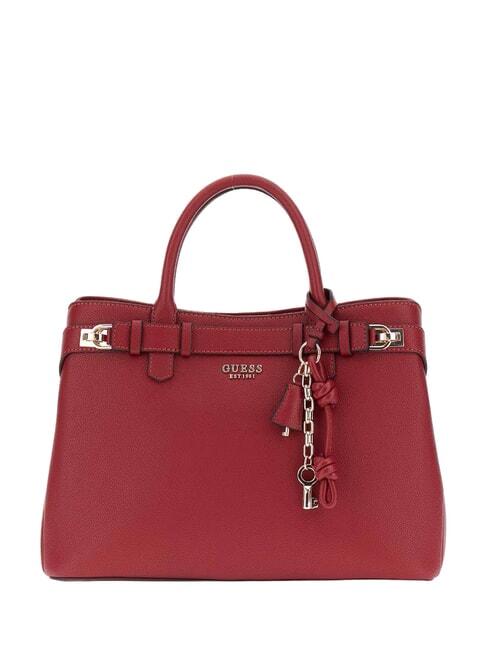 GUESS GREGORIA Grand sac à main avec bandoulière ROUGE - Sacs pour Femme