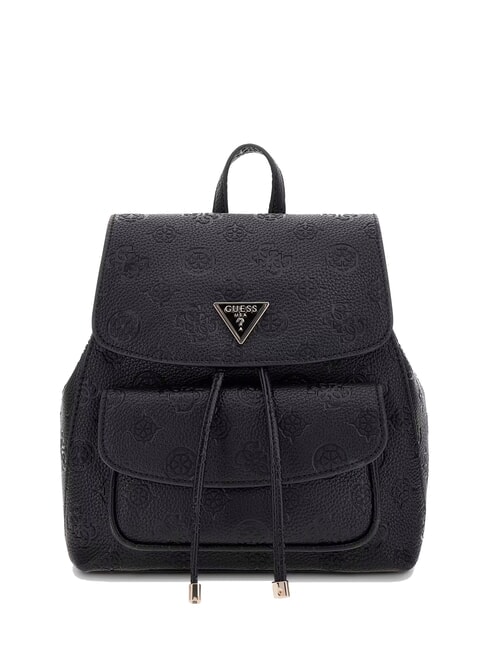 GUESS CRESIDIA II Sac à dos avec poche logo noir - Sacs pour Femme