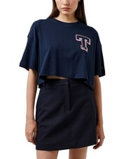TOMMY HILFIGER TH JEANS T T-shirt en coton - T-shirt