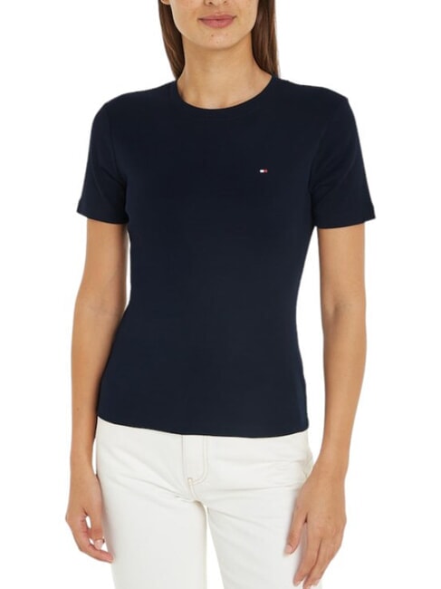 TOMMY HILFIGER TH T-shirt en coton ciel du désert - T-shirt