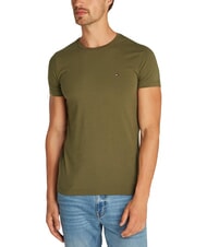 TOMMY HILFIGER  T-shirt extensible pour homme - T-shirt