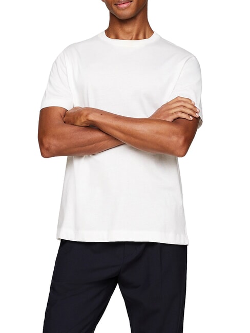 TOMMY HILFIGER TH T-shirt à manches courtes écru - T-shirt