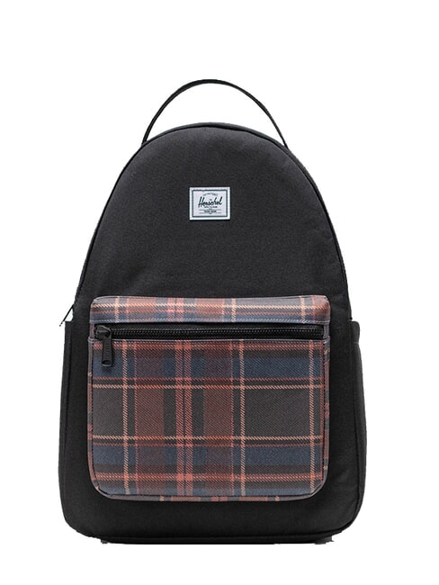 HERSCHEL NOVA  Sac à dos PC 14" plaid d'hiver noir - Sacs à dos pour l'École & les Loisirs