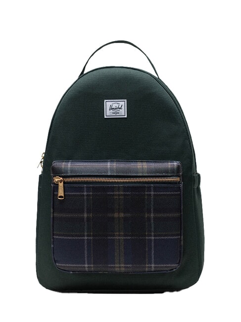 HERSCHEL NOVA  Sac à dos PC 14" Plaid d'hiver en épicéa le plus foncé - Sacs à dos pour l'École & les Loisirs