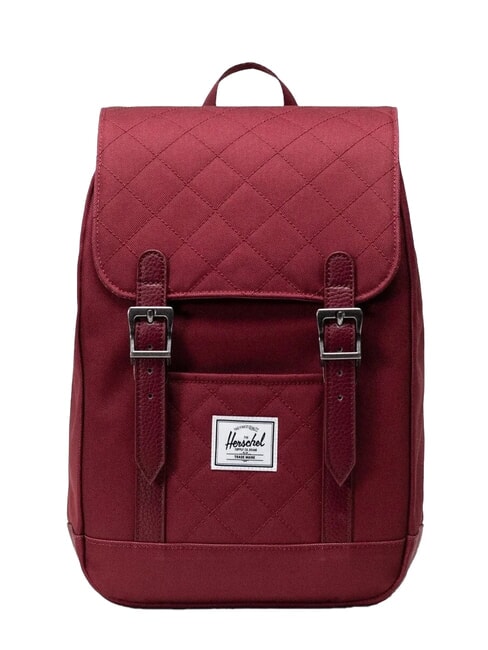 HERSCHEL RETREAT MINI Sac à dos matelassé rouge sang de bœuf - Sacs à dos pour l'École & les Loisirs