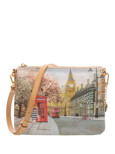 YNOT YESBAG Sac à bandoulière avec imprimé rosier anglais - Sacs pour Femme
