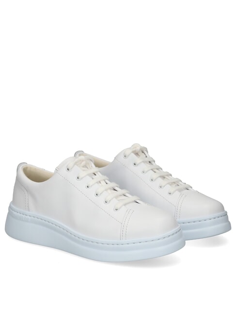 CAMPER RUNNER UP Baskets en cuir blanc naturel - Chaussures Femme