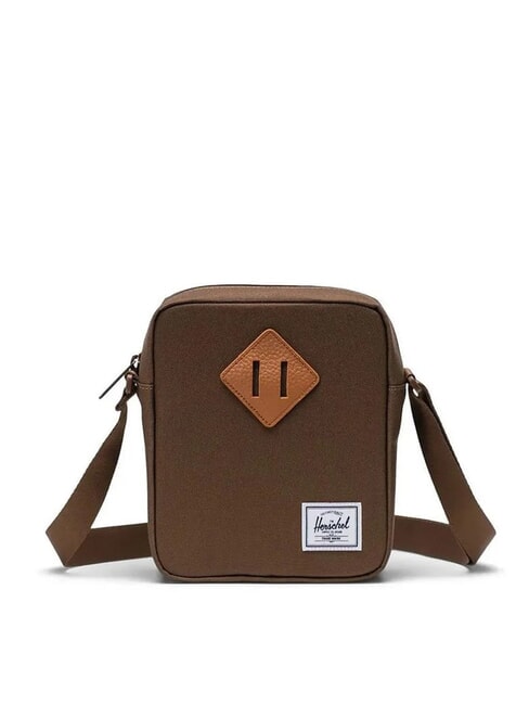HERSCHEL HERITAGE Petit sac à main terre sombre - Sacs en Bandoulières pour Homme