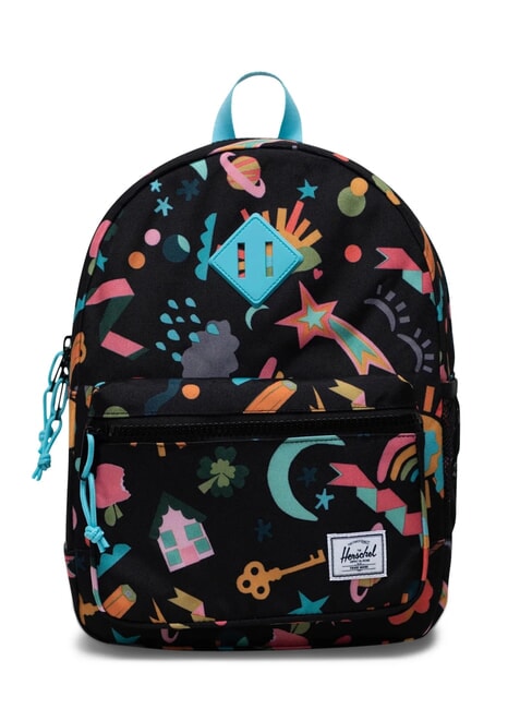 HERSCHEL HERITAGE KIDS Sac à dos album noir - Sacs à dos pour l'École & les Loisirs