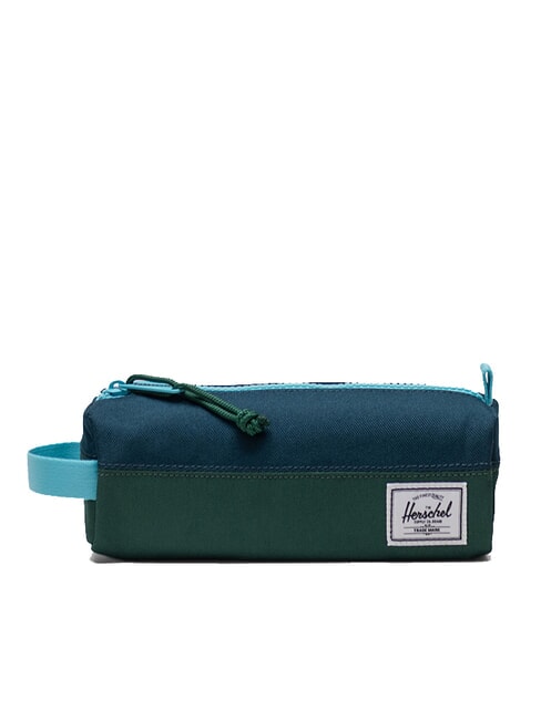 HERSCHEL SETTLEMENT Trousse vert chasseur/étang réfléchissant/jet marin - Étuis et Accessoires