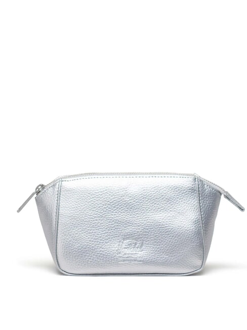 HERSCHEL MILAN Petite trousse de beauté argent métallisé - Trousses