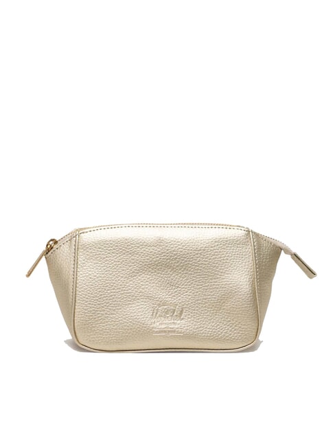 HERSCHEL MILAN Petite trousse de beauté or métallique - Trousses