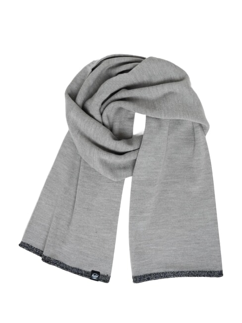 HERSCHEL ELMER Foulard gris clair chiné - Écharpes