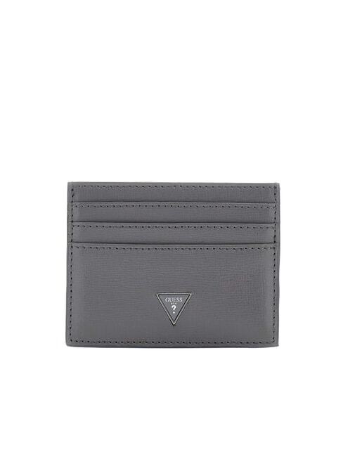 GUESS MILANO Porte-cartes plat gris - Portefeuilles Homme