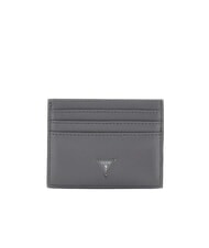 GUESS MILANO Porte-cartes plat gris - Portefeuilles Homme - 1