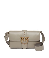 PINKO LOVE ONE CLASSIC SLOUCHY Sac à bandoulière en cuir - Sacs pour Femme