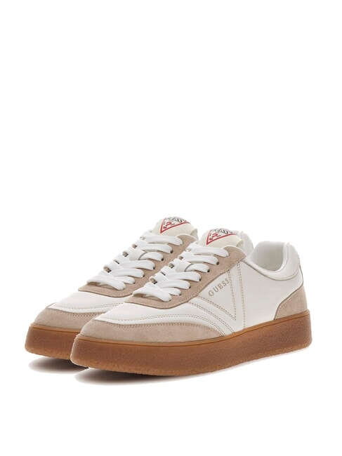 GUESS WIMOH Baskets blanc - Chaussures Homme