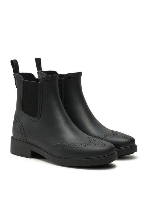 RALPH LAUREN PRESLIE Bottes en caoutchouc des Beatles NOIR - Chaussures Femme