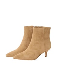 RALPH LAUREN MCKAY Bottines à talons bas en cuir suédé - Chaussures Femme