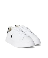 RALPH LAUREN RLITE COURT Baskets en cuir - Chaussures Homme