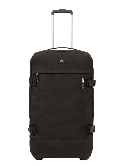 LESAC GLOBETROTTER 2 Chariot de grande taille noir - Valises Semi-rigides